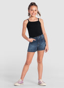 Shorts Azul Escuro
