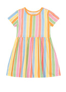 Vestido Laranja Claro