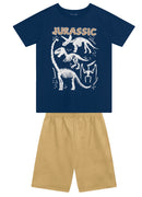 Conj. Camiseta E Bermuda Azul Escuro