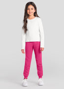 Calça Jogger Rosa Escuro