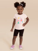 Conj. Blusa E Ciclista Natural