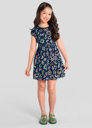 Vestido Azul Escuro