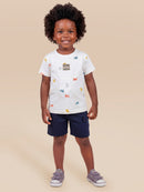 Conj. Camiseta E Bermuda Natural