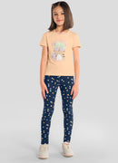 Calça Legging Azul Escuro