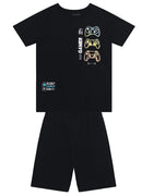 Conj. Camiseta E Bermuda Preto