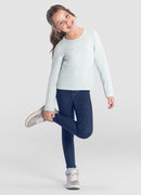 Calça Legging Azul Escuro