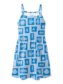 Vestido Azul Claro