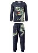 Pijama Camiseta E Calça Cinza Escuro