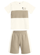 Conj. Camiseta E Bermuda Natural