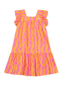 Vestido Laranja Claro
