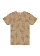 Camiseta Marrom Claro